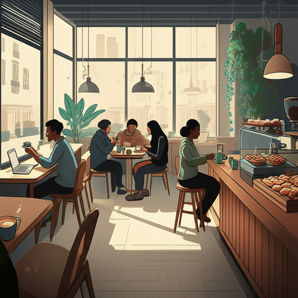 Cafe atmosphere